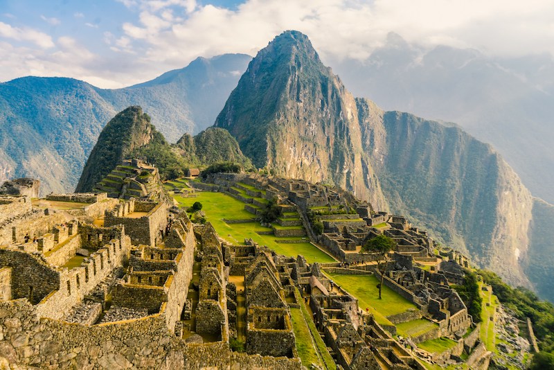View from circuit 2-A at Machu Picchu.