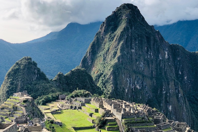 The view from circuit 2-b at Machu Picchu.